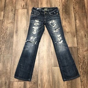 Destroyed Decree Denim Straights | Jeans | Pants